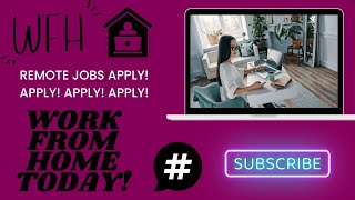 (JANE) CUSTOMER SERVICE REP WORK FROM HOME TODAY! #remotejobs #workfromhome #remotework #jobs