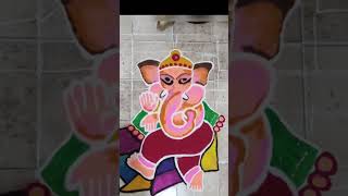 Unique Rangoli design/ Beautiful rangoli/how to make Rangoli/सुंदर रंगोली डिजाइन/colour /diwali/DIY