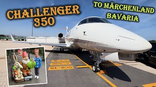 #134 Flying My Challenger 350 to Bavaria 🇩🇪