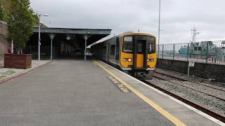 IÉ 2615 departing from Cobh