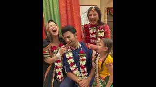 Rakshabandhan Rasal Apne Bhai Ki Dhaal bts Nyra Banerjee OffScreen Masti On Set | Shorts