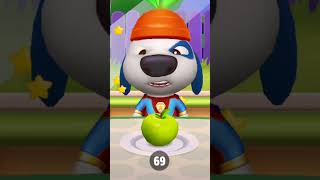 Apple plus avocado 🥑 🍏 Reaction? Talking Tom and friends 🐶❤ #shorts #tomfriends #gameplay