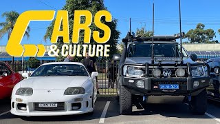 Cars & Culture at Bankstown Entertainment Park (Cars Entering and Exiting Raw Sounds)