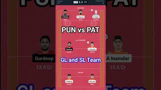 PUN vs PAT Dream11 Team🔥. #punvspat #viral #Kabaddilive #glteam