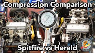 Rebuilt Engine - Compression Test At 500 Miles - Triumph Herald 13/60 Restoration | Part 37