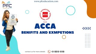 ACCA Qualifications, Benefits and Exemption