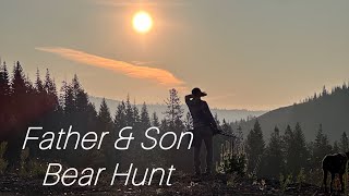 Father and Son Bear Hunt