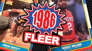 1986 Fleer Basketball Raw Cards from Ebay