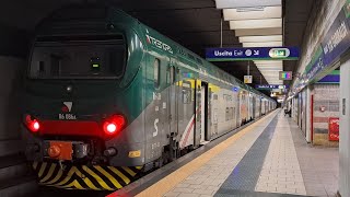 TRENO TSR - R6-086 - in arrivo a Milano Porta Garibaldi con S13 per PAVIA!