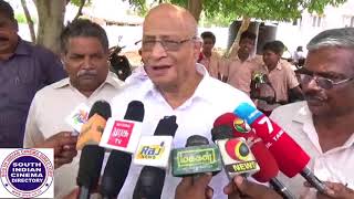 Communist MP T.K.Rangarajan press meet at Karur