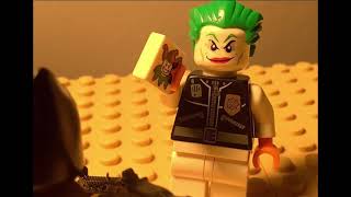 Zack Snyder Justice League Batman threatened Joker in LEGO