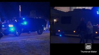 *SPECIAL VIDEO* 2 Bomb squad units with lights in Tartu / Pommigrupp