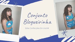 Cropped Blogueira em crochê (Parte 01)