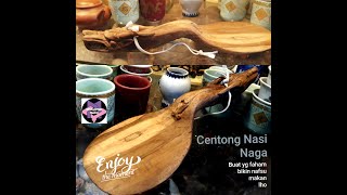 Centong Nasi Naga Unik dan langka