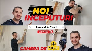 Noi începuturi! Camera de podcast