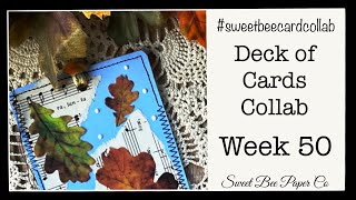 Week 50 Collage Collab | Deck of Cards Collab Weekly Project | Collage Challenge #sweetbeecardcollab