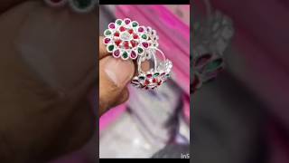 New design silver jewellery 😍✨ trending #poojasharma381 #shorts #youtubeshorts #viralvideo