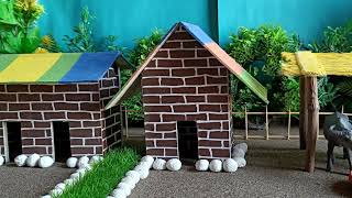 DIY Miniature Farm Diorama with Working Water Pump | Science Project Ideas #35 | Mini DIY Farming