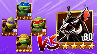 TMNT Legends Splinter VS Turtles Ninja Nick