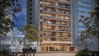 Taman Contemporâneo - Apartamentos de 1 a 4 quartos de 50m² a 241m².