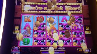 HUGE WIN on Wonder 4 Tall Fortunes Miss Kitty Gold bonus $1.95 bet