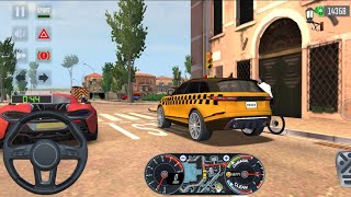 Uber Driving Simulator 🚖✨ Taxi Sim #2024 _ car Games 3D Range Rover Android jos Gameplay