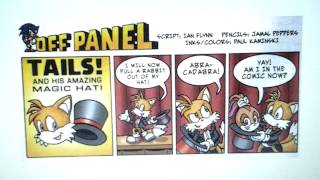 Sonic comic off panel dub