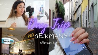 a quick day trip from switzerland to germany | nails, food, salon day vlog