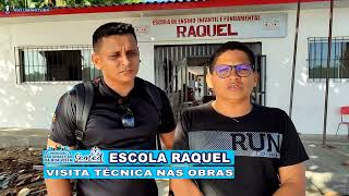 Visita técnica na Obra da Escola Raquel no Rio Umarituba   São Sebastião da Boa Vista