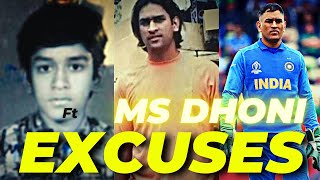 MS Dhoni Status🔥| Excuses ft MS Dhoni ✨| Excuses edit | LEGEND Edition | AP Dhillon | Gutlimar🔥