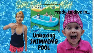 Unboxing Swimming Pool | summer Fun Activity| punjabi vlog| Ekam Fateh Vlogs