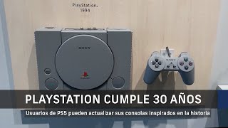 PlayStation cumple 30 años y sorprende a los jugadores con un regalo nostálgico.