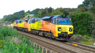 Trains at Chesterfield 09/09/20