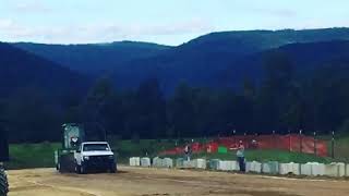 #Makinnoyz 7.3 sled pull Beverly WV (major driveline carnage)