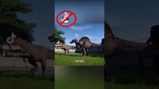 Jurassic World Evolution | Short Video | T-Rex vs Spinosaurus