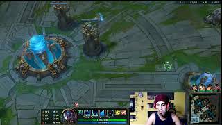 Transmissão ao vivo jogando lol