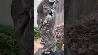 Điêu khắc tượng Quan âm bồ tát #nhwoodart #woodcarving #điêukhắcgỗ