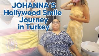 Hollywood Smile in Turkey | Johanna's Dental Treatment Journey in Izmir