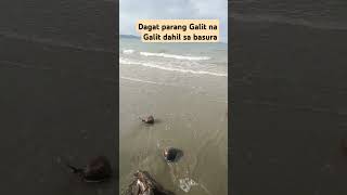 Galit nga ba Ang dagat dahil sa basura#vlog