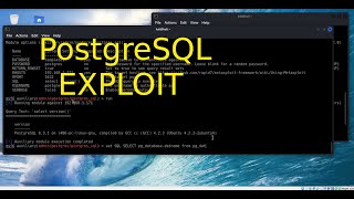 Ethical Hacking Thought Process: PostgreSQL Exploit