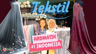 PERTAMA DI INDONESIA! BAHAN #TEKSTIL #AROMATIC YG BAKAL JADI TREN BARU! #textile #kain #tanahabang