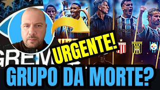 🔵⚫️⚪️ ATENÇÃO ! SORTEIO DA LIBERTADORES ! GRUPO DO GRÊMIO ! GRUPO DA MORTE?  NOTÍCIAS DO GRÊMIO HOJE