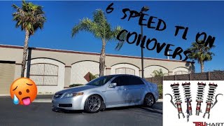 6 Speed TL gets coilovers!!!!