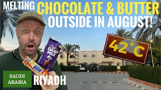 Expats in Riyadh Part 3: How long does it take CHOCOLATE & BUTTER in August?