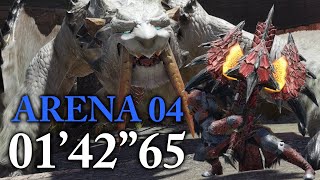 MHRise | Barioth [ARENA 04] | Charge Blade 01'42"65