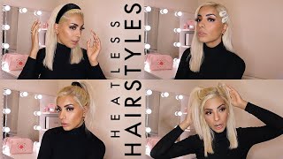 Heatless Hairstyles 💁🏼‍♀️