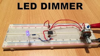 LED brightness control using potentiometer on Breadboard | Adjust Brightness | STEM Science Project