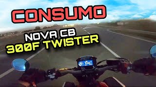 CONSUMO CB 300 F TWISTER (40KM POR LITRO 😱)