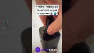 Ferro de passar roupas Portátil Bivolt a Vapor!