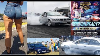 BRAGA INTERNACIONAL CAR SHOW 2022 - BURNOUT & SMOKE & SOUND & TIRES